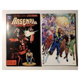 2 DC COMICS LEGION OF SUPER-HEROES #2 & ARSENAL #1