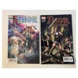 2 MARVEL COMICS THOR #1 & 19