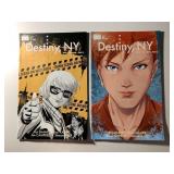 2 BLACK MASK COMICS DESTINY, NY #7 & 8 ADULT READ