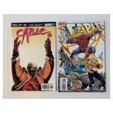 2 MARVEL COMICS CABLE #12 & 104