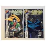 2 DC COMICS ONE MILLION ROBIN #1 & BATMAN #1