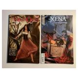 2 DYNAMITE COMICS XENA #7 & THE BLOOD QUEEN