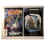 2 DARK HORSE COMICS STAR WARS REPUBLIC #1 & 73