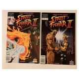 2 TOKUMA COMICS STREET FIGHTER II #3 & 4