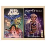 2 TITAN COMICS DOCTOR WHO #2 & BROTHER NASH #3