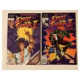 2 TOKUMA COMICS STREET FIGHTER II #1 & 2