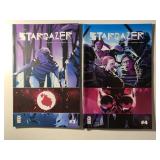 2 MAD CAVE COMICS STAR GAZER #3 & 4