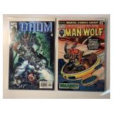 2 MARVEL COMICS MAN-WOLF #35 & DOOM #2