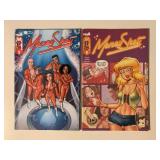 2 VAULT COMICS MONEY SHOT #1 & 2 ADULT READ