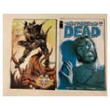 2 IMAGE COMICS THE WALKING DEAD #24 & TRAKK #2