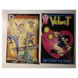 1 ADVENTURE & 1 BLUE JUICE COMICS SEE DESC.