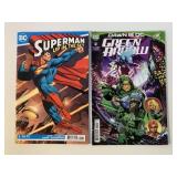 2 DC COMICS SUPERMAN #1 & GREEN ARROW #2