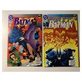 2 DC COMICS KNIGHTFALL BATMAN #492 & 661