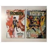 2 DC COMICS NIGHT WING #2 & ROBIN #1