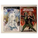 2 DC COMICS THE SANDMAN UNIVERSE 1 & GREEN ARROW 1