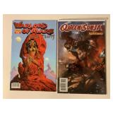 2 DYNAMITE COMICS DEJAH THORIS #6 & QUEEN SONJA #5