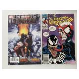 2 MARVEL COMICS SPIDER-MAN #1 & 347 SEE DESC.