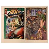 2 IMAGE COMICS GEN 13 #2 & 3