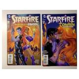 2 DC COMICS STARFIRE #7 & 8