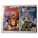 2 MARVEL COMICS THE AVENGERS #2 & 4