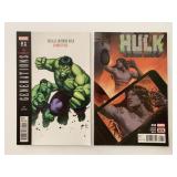 2 MARVEL COMICS THE HULK #1 & 8 SEE DESC.