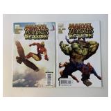 2 MARVEL COMICS ZOMBIES RETURN #2 & 5