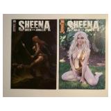 2 DYNAMITE COMICS SHEENA #5 & 6