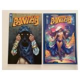2 DYNAMITE COMICS PANTHA #1 & 3