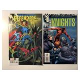 2 MARVEL COMICS DEFENDERS #3 & MARVEL KNIGHTS #4