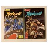 2 ECLIPSE COMICS APPLESEED BOOK ONE VOL. 1 & 2