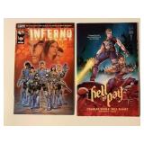 2 IMAGE COMICS HELL TO PAY #1 & INFERNO #2