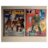 2 MARVEL COMIC MAGAZINES SEE DESC.