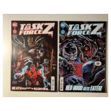 2 DC COMICS TASK FORCE Z #1 & 4