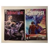 2 AFTERSHOCK COMICS CAMPISI #1 & MISKATONIC #2