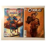 2 MARVEL COMICS CABLE #7 & MARVEL TEAM-UP #13