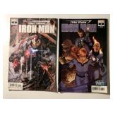 2 MARVEL COMICS TONY STARK IRON MAN #2 & 3