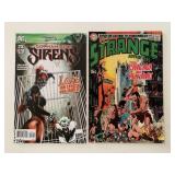 2 DC COMICS ADAM STRANGE #219 & SIRENS #23