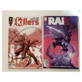 2 VALIANT COMICS RAI #10 & KILLERS #3