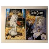 1 COFFIN & 1 BOUNDLESS COMIC SEE DESC.