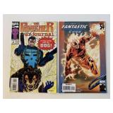 2 MARVEL COMICS THE PUNISHER #59 & FANTASTIC 4 #54