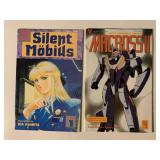 2 VIZ COMICS MACROSS II #4 & SILENT MOBIUS #1