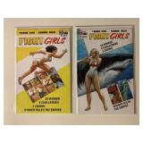 2 AWA UPSHOT COMICS FIGHT GIRLS #1 & 3