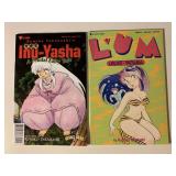 2 VIZ COMICS LUM #1 & INU-YASHA #2