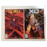 2 VALIANT COMICS ROKU #3 & X-O MANOWAR #3