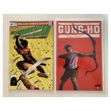 2 ABLAZE COMICS THE CIMMERIAN #2 & GUNG-HO #4
