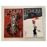 2 COMIX TRIBE COMICS CHUM #1 & 2