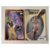 2 MARVEL COMICS STAR WARS  SEE DESC.