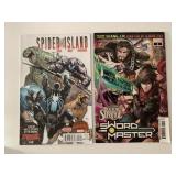 2 MARVEL COMICS SWORD MASTER #5 & SPIDER ISLAND #2