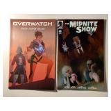 2 DARK HORSE COMICS OVERWATCH #4 & MIDNITE SHOW #2