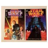 2 DARK HORSE COMICS STAR WARS #1 & 2 DARK EMPIRE